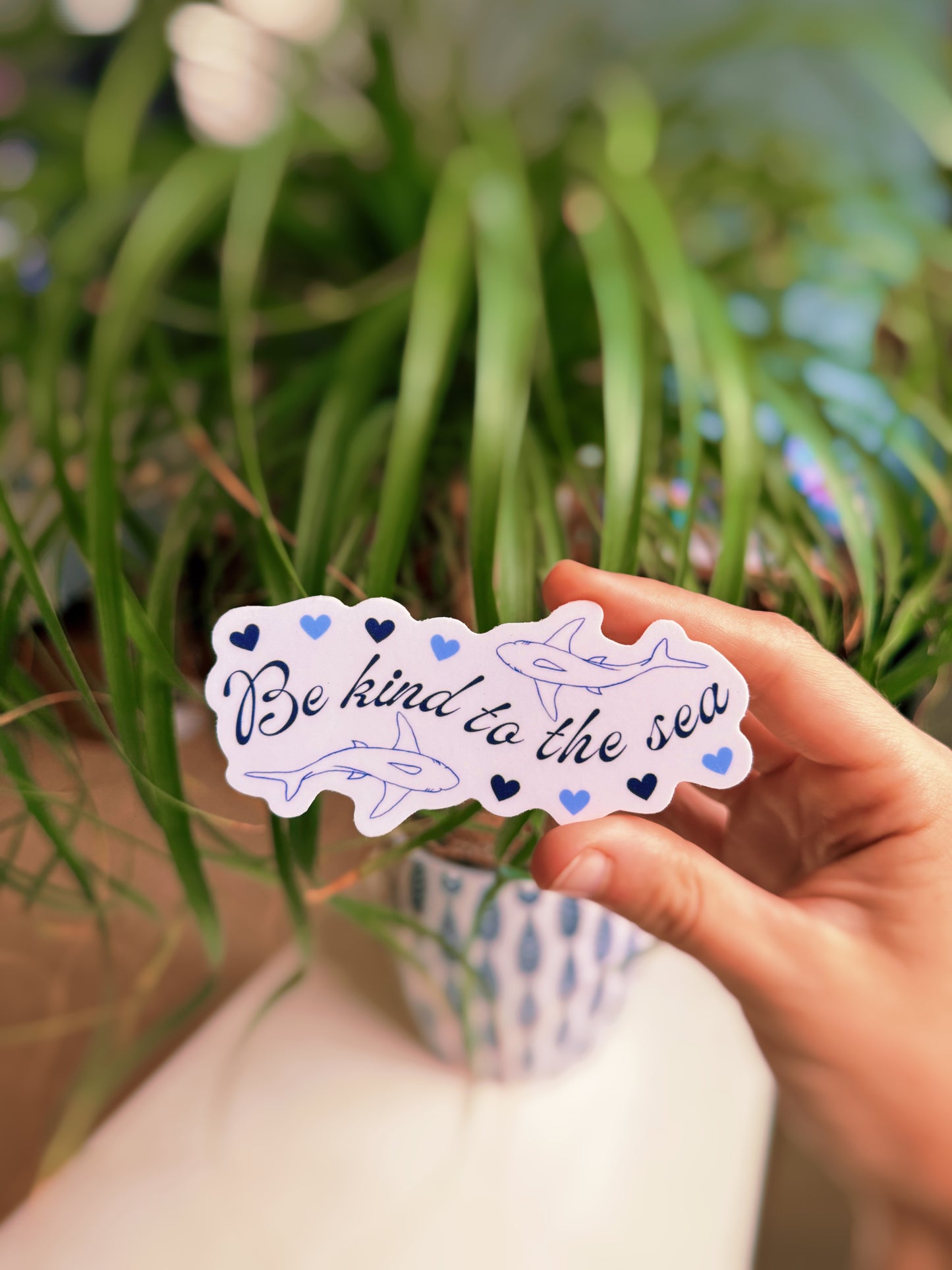Be kind to the sea Sticker