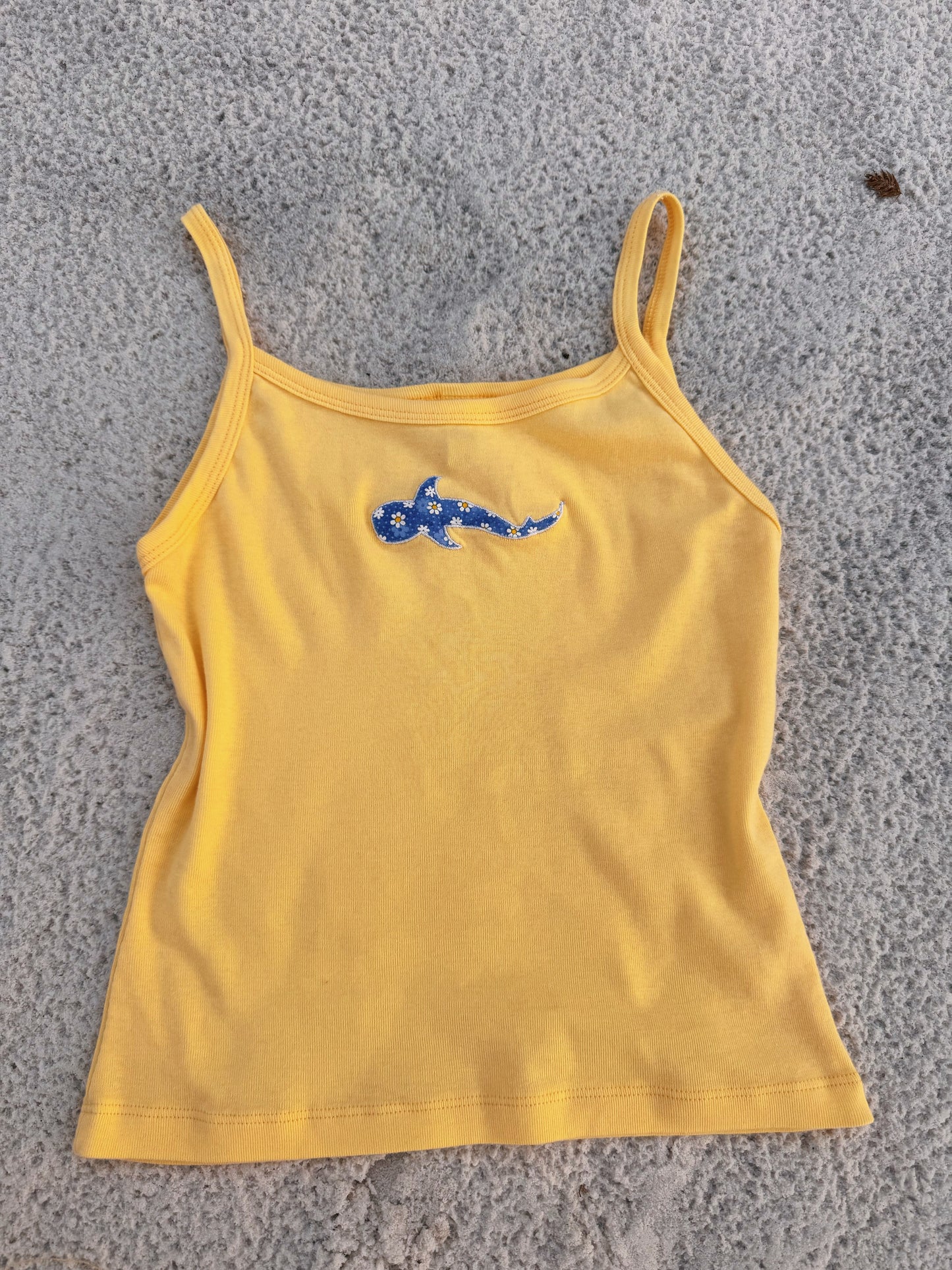Floral Whale Shark Tank - Yellow * PRE-ORDER *