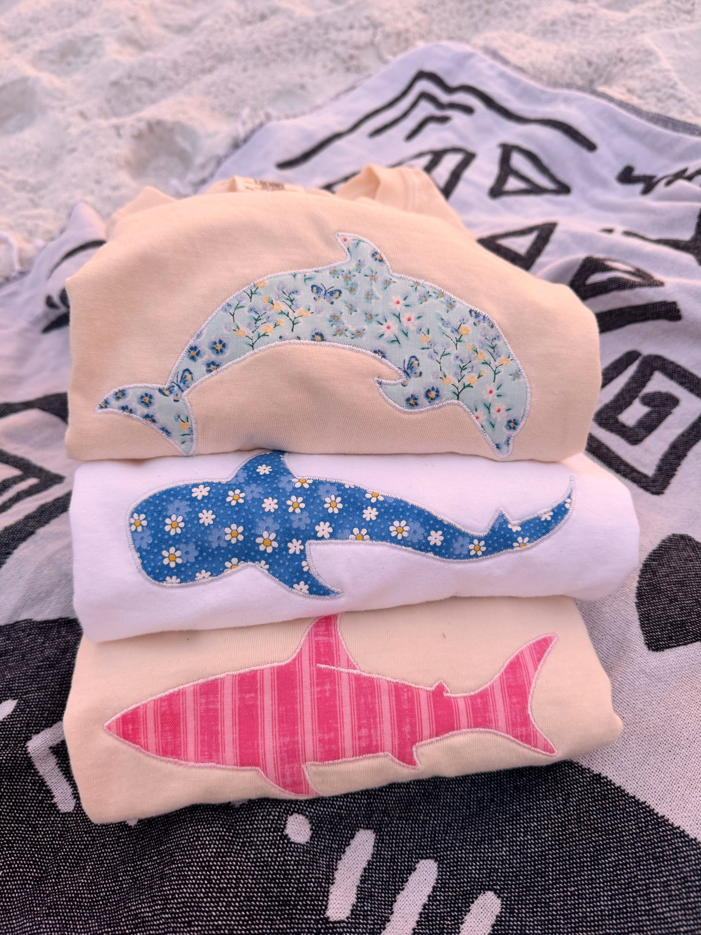 Stripe Great White Shark Tee * PRE-ORDER *
