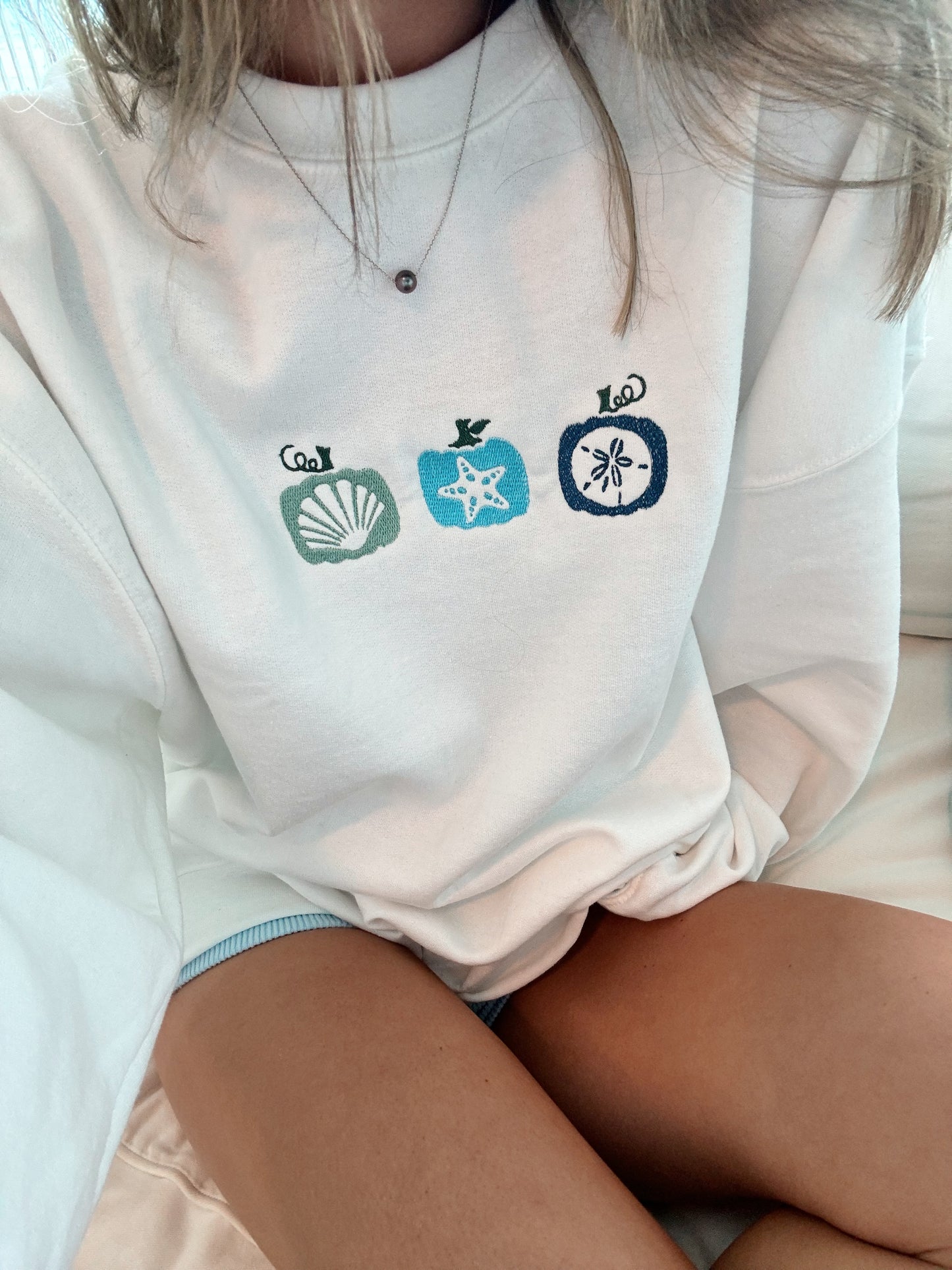 Coastal Pumpkins Crewneck